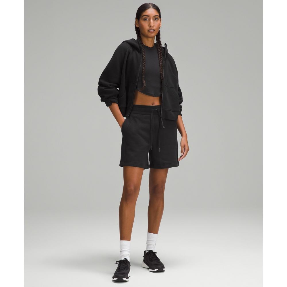 Lululemon Scuba High Rise Short 5  Black