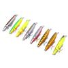 8pcs 8cm 14g Minnow Fishing Lures Sinking Hard Baits Set Super Long Cast VIB Lures for Bass Trout Perch