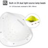 48W SUN5 neglelampe Lampara UV LED-lampe 24Leds negletørker for alle geler Lakkherdende lamper med smart sensor manikyrverktøy