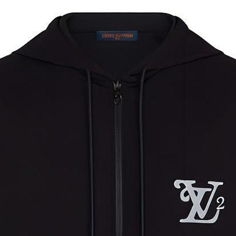 Louis Vuitton X Nigo Squared Lv Zipped Hood Blouson 1A7X7