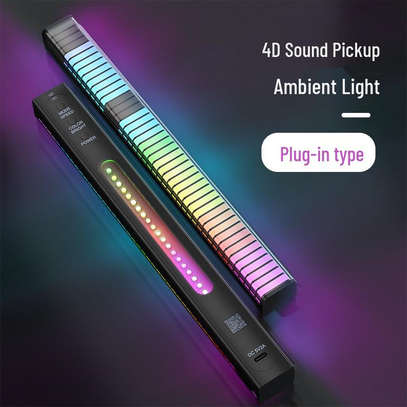 Atmosphere Light Speaker for Gaming Rooms: Creative Desktop Music and Rhythm Sound Control Decoration