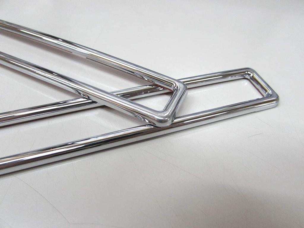 BRIGHTZ Chrome Reflector Ring for Wagon R Custom Z Compatible with and 95 MH55S/MH95S [REF-RIN-079] MH55, MH95, H55, H95, 55, models.