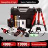 Automatic Leveling Laser Level with Lithium Battery and Portable Wall/Floor Mount Set