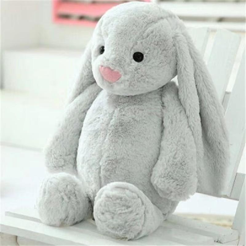 30/40cm Cute Plush Toy Stuffed Toy Rabbit Doll Babies Sleeping Companion CutePlush Long Ear Rabbit Doll Children's Gift