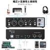 ESWN DNXB USB Audio 2 48V Phantom for and Compatible with Interface, Inputs/2 Outputs, 24-Bit/192kHz, Power, Plug-and-Play, Recording, Songwriting,