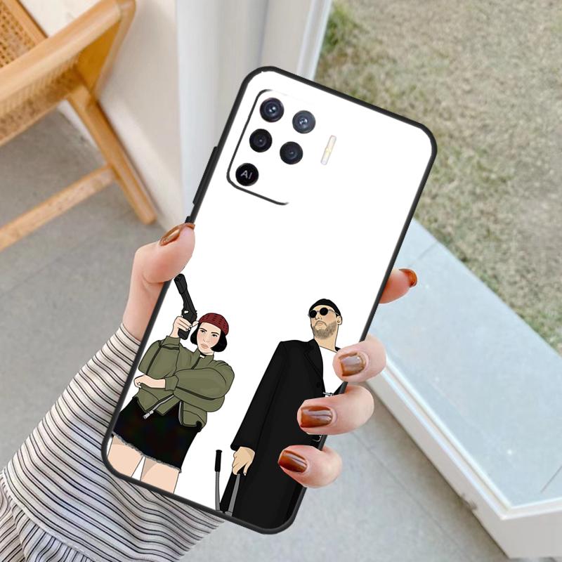 

Leon The Professional Case For Oppo A18 A78 A98 A38 A58 A60 A80 A40 A96 A76 A16 A94 A74 A54 A15 A17 A57 A77 A5 Pro OPPO A58 4G