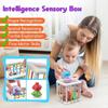 Baby Montessori Shape Sorter Cube Rainbow Colorful Blocks Sorting Game Infant Cognitive Grip Training Learning Educational Toy