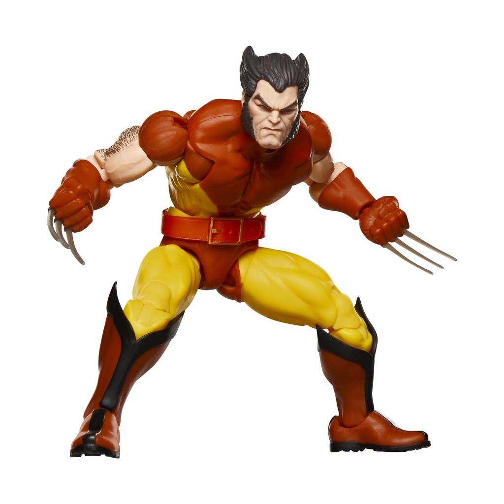 Hasbro MARVEL Marvel Legends Serie Retro Marvel Comics Secret Wars Sammler-Actionfigur Schild enthalten G0782 Originalprodukt Wolverine, X-MEN