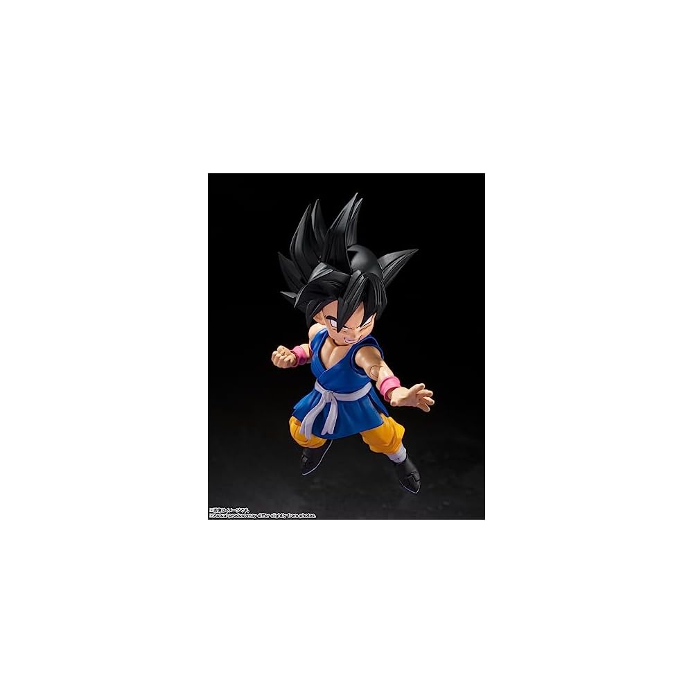 TAMASHII NATIONS S.H. Figuarts Dragon Ball GT Goku GT 80mm Painted Action Figure ABS PVC