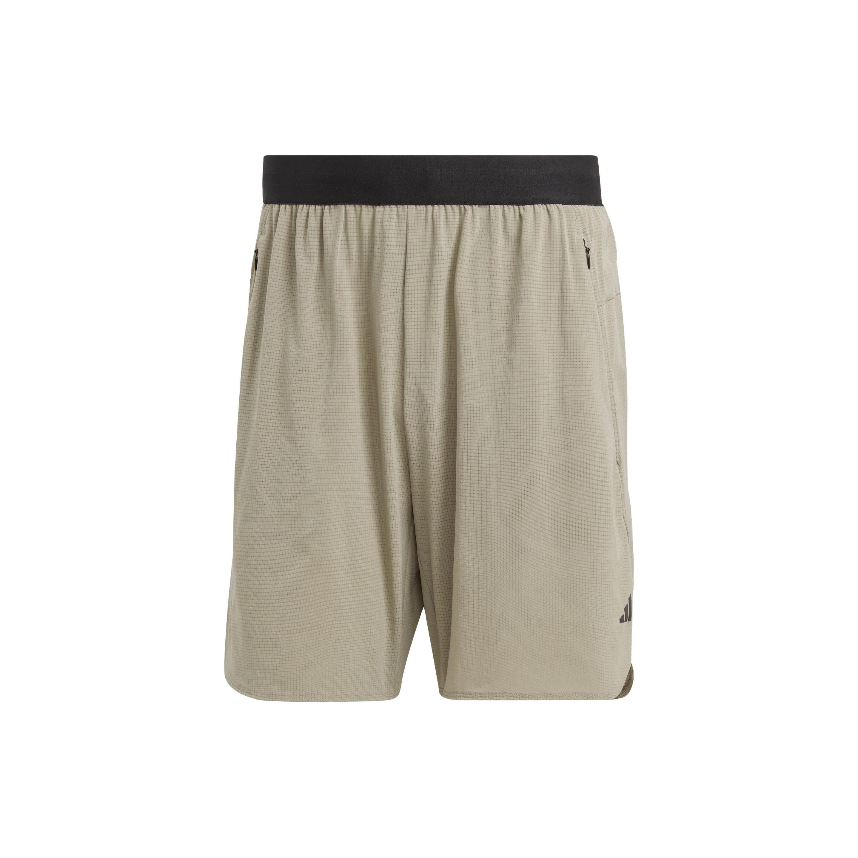 adidas Designed for Training HIIT Training Shorts Silver Pebble Men s IB9081 M