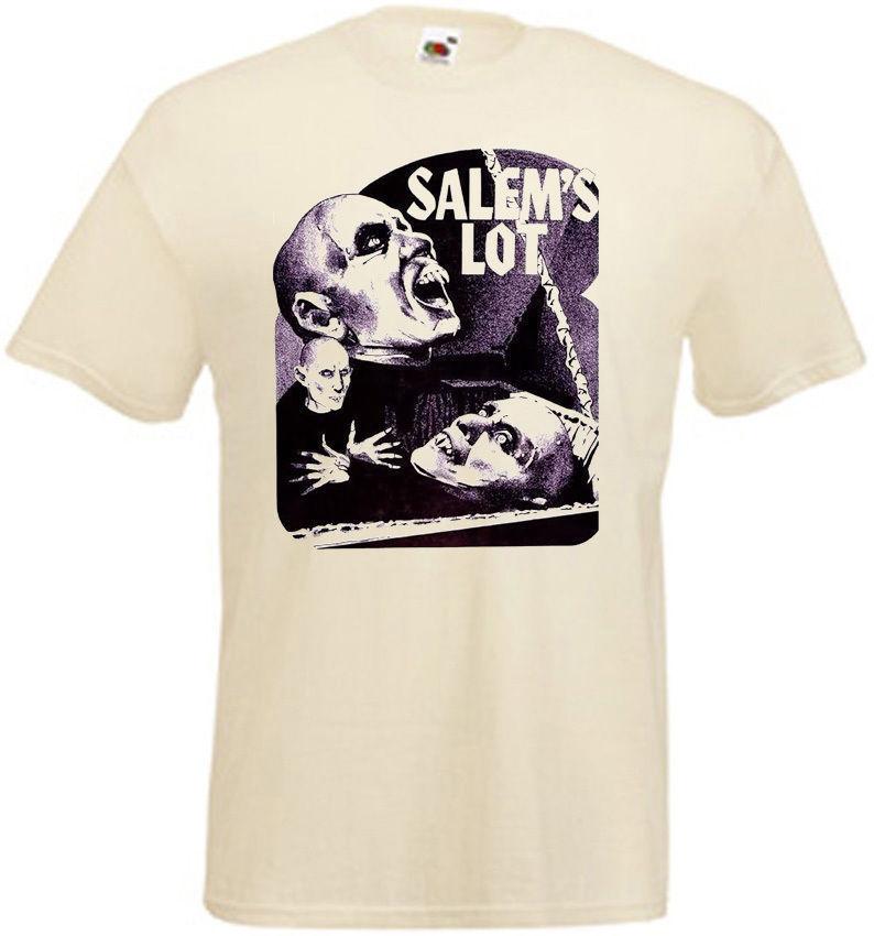 

26 Salem s Lot v13 T shirt natural movie poster all sizes S-5XL Unisex T-Shirt M