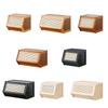 Desktop Organizer Cabinet Multiuse Stylish Makeup Organizer Household Storage Solution for Cosmetic Snack Figure Book Office