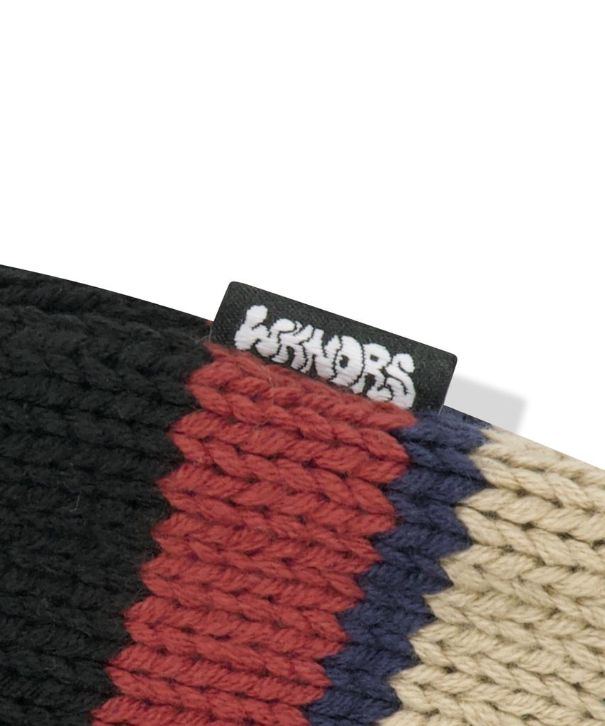 WKNDRS Multi Stripe Knit (Black)