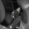 For Benz S-W224pcs Metal Car Wheel Tire Valve Caps Stem Case Covers For Mercedes Benz B/C/E/S Class A Class C200L GLC GLK CLA Accessories