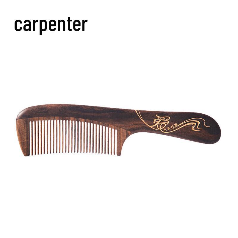 Деревянная расческа Tan Mu Jiang, ручная полировка