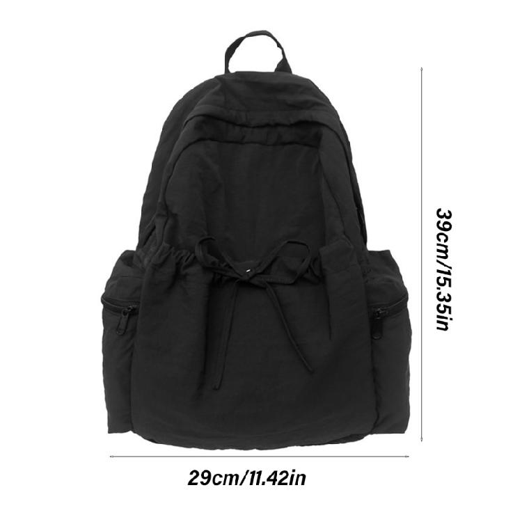 Multipurpose School Bag Large Capacity Nylon Backpack Ergonomic Daypack Laptop Bag Rucksack for Everyday Use