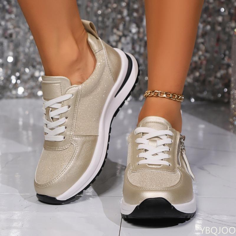 Fashion Women's Spring Summer New Large Flat Bottom Round Head Solid Color Front Strap Simple Comfortable Women's Single Shoe