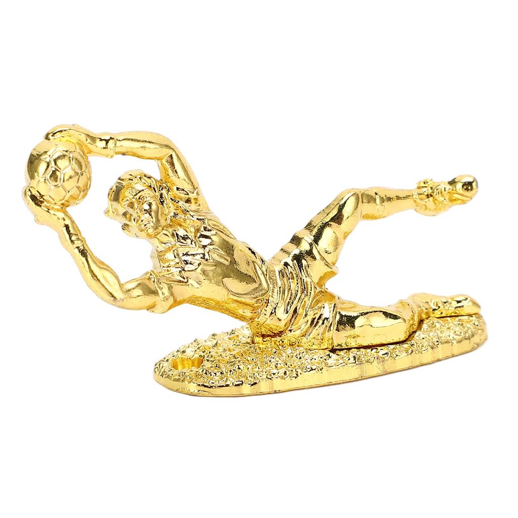 Metal Football Best Goalkeeper Trophy Cup Soccer Trophy Ornaments & Football Fan Souvenirs