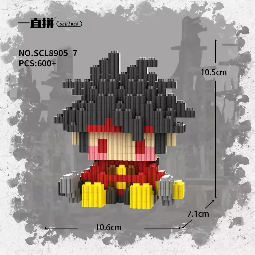 Anime FF Figure Miniature Building Blocks Cloud Strife Figur DIY Splicing Toys Sephiroth Statue Tifa Desk Dolls Aerith