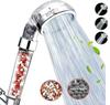 3 Functions High Pressure SPA Shower Head Water Saving Handheld Rainfall Bathroom Accessory Anion Filter Shower
