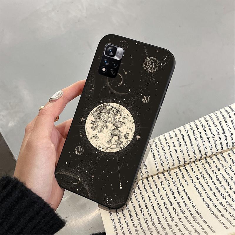 Phone Case For Xiaomi Poco C71 15T 14T Pro Redmi Note 15 14 14 13 Pro Redmi A5 15C 13C Moon