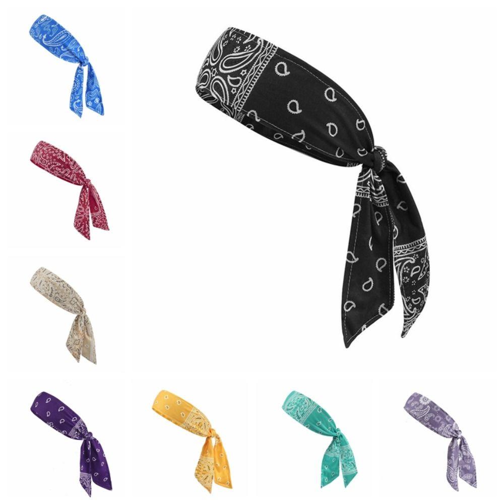 Bandanna Antiperspirant Headscarf Anti-sweat Bicycle Headband Women Men Cycling Headwear Jogging