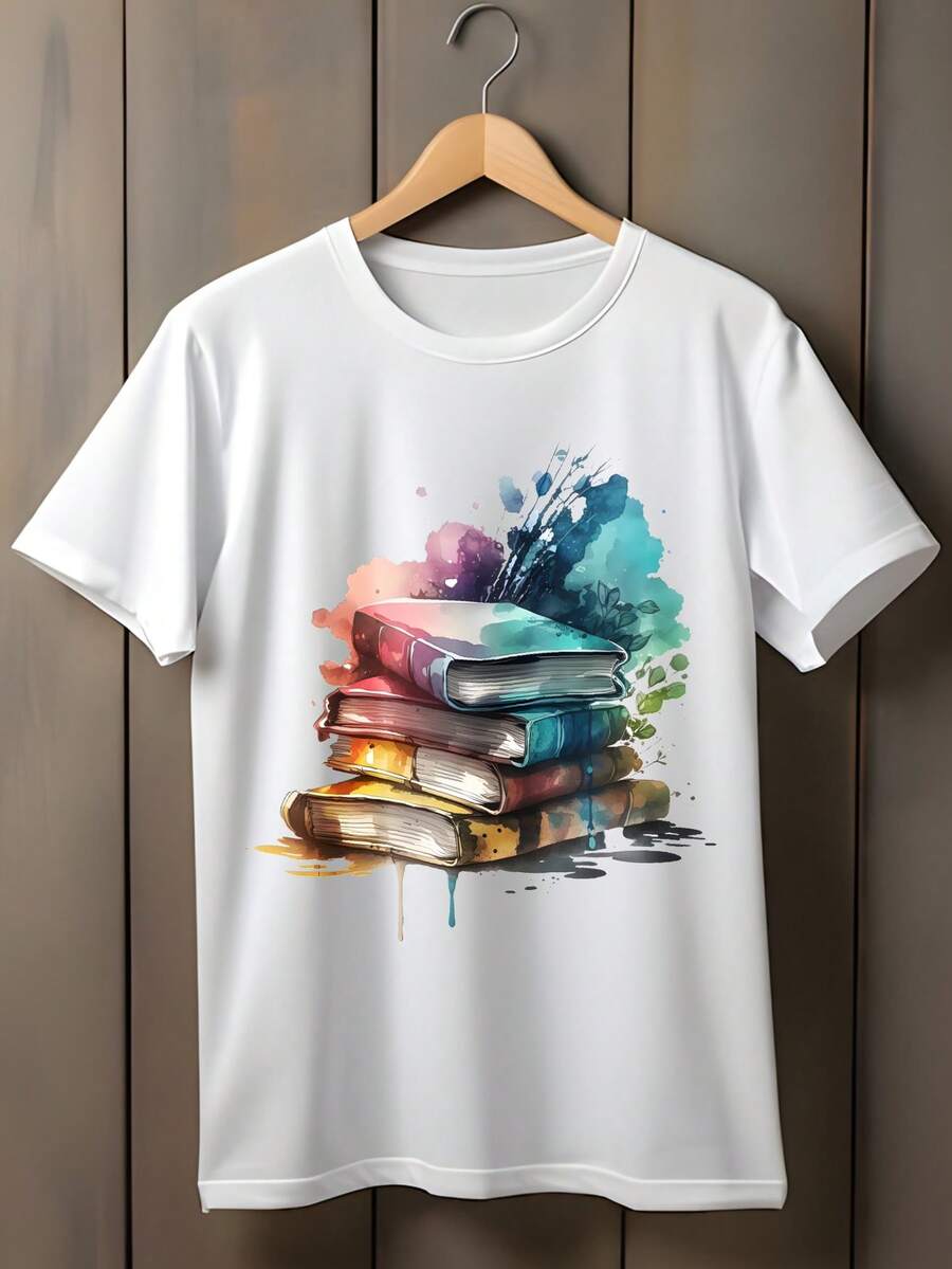 

Unisex s - Casual Summer Short-Sleeved T-Shirt For Casual Wear S