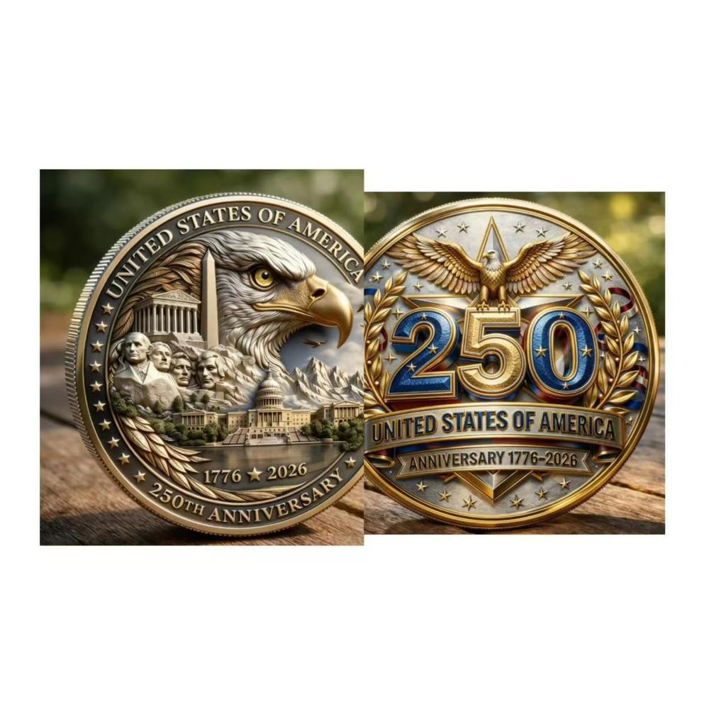 250. Jubiläum 3D-Relief Gedenkmedaille Gedenkmünze