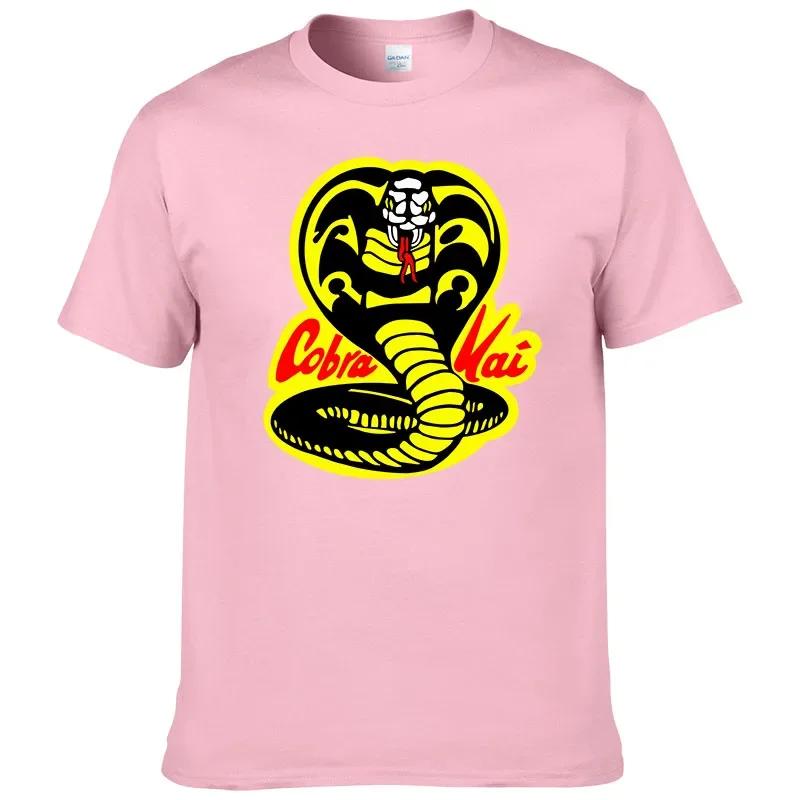 

2024 Новая Крутая Футболка Cobra Kai Мужская Женская Летняя С Коротким Рукавом С Принтом Модная Уличная Одежда Топы Повседневная Футболка #311#Цвет(2) XXXXXL