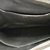 [Pre-Owned] Cd Icon Logo Zip A5 Grain Leather Wallet Clutch - Excellent #WL1RC1