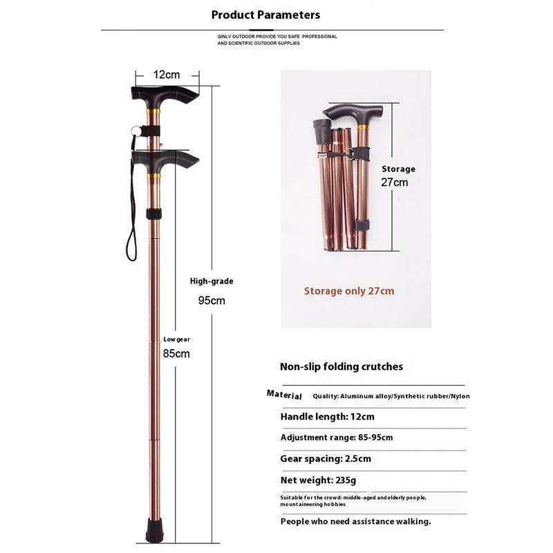 Outdoor Wanderstock Werkzeuge Anti-Schock Wandern Gehen Trekking Trail Stöcke Stock Verstellbare Stöcke