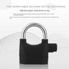 110 DB Anti-theft Alarm Lock Padlock Alloy Steel Motorcycle Ring Lock  Outdoor