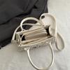 Niche Design Fashion Women's Bag 2025 New Straw Woven Portable High-end Commuter Shoulder Messenger Small Square Bag