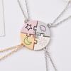 Set di gioielli da 4 pezzi Migliori Amici Per Sempre Collana Sole Luna Nuvola Stella Amicizia