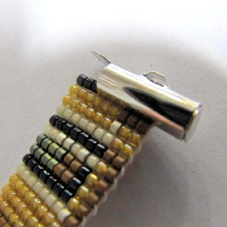 Crimp End Caps Jewelry Findings Slider Clasp Findings Perfect for Jewelry Making