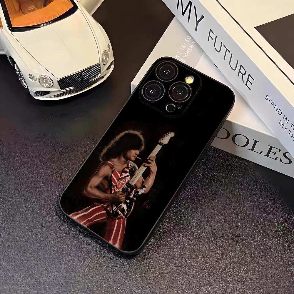 

Eddie Van Halen Graphic Guitar Phone Case For 16 Pro Max Iphone 17 Pro Max 14 15 Plus 12 13 11 Pro Xr X Xs SE Back Cover iPhone14 Pro