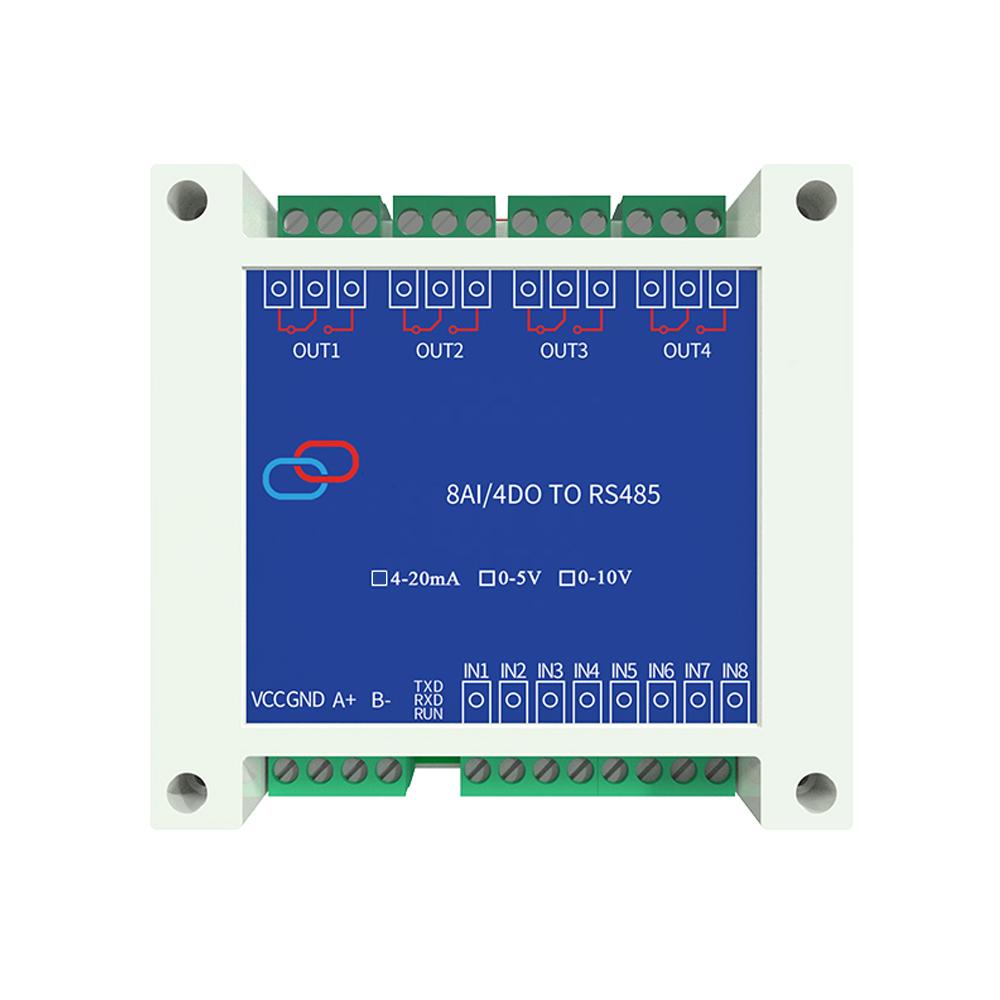 Conversion Module Analog 1-11mA 1-1V 1-11V to RS181 Modbus RTU Protocol 1 1 8 Channel Digital RS181 Transform Modules