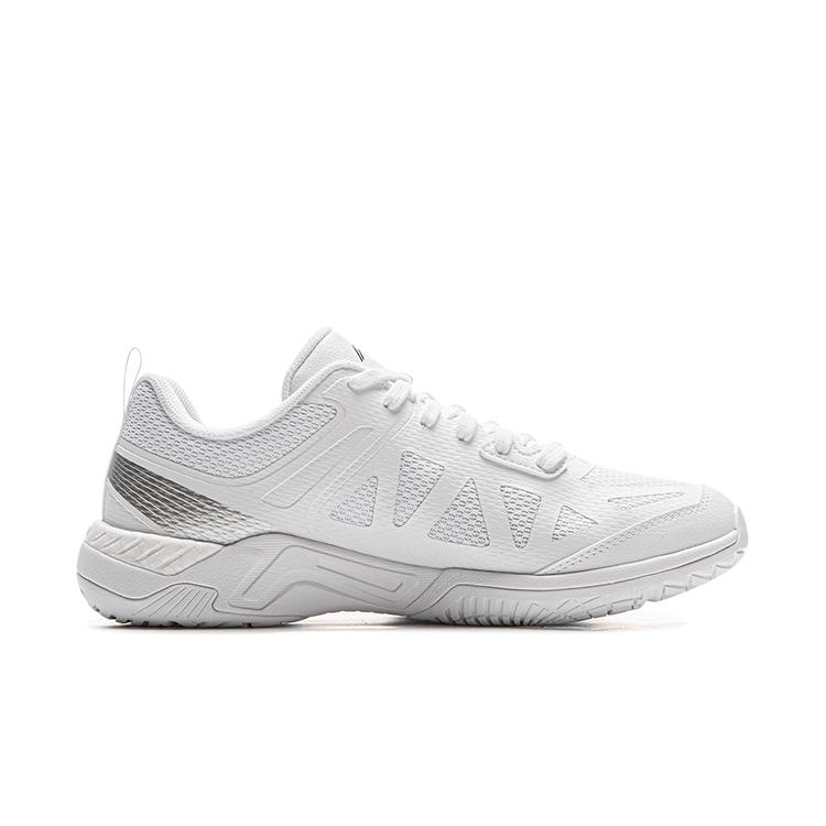 Li Ning Abrasion Resistant Breathable Low top Training Shoes Men's Standard White APPV009-1