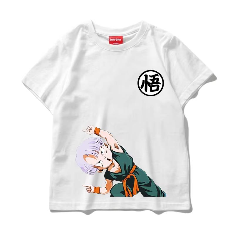 2026 Dragon Ball Goku Combination Skill Unisex Shortsleeved Tshirt Japanesestyle Womens Clothing Printed Trendy Brand Summer