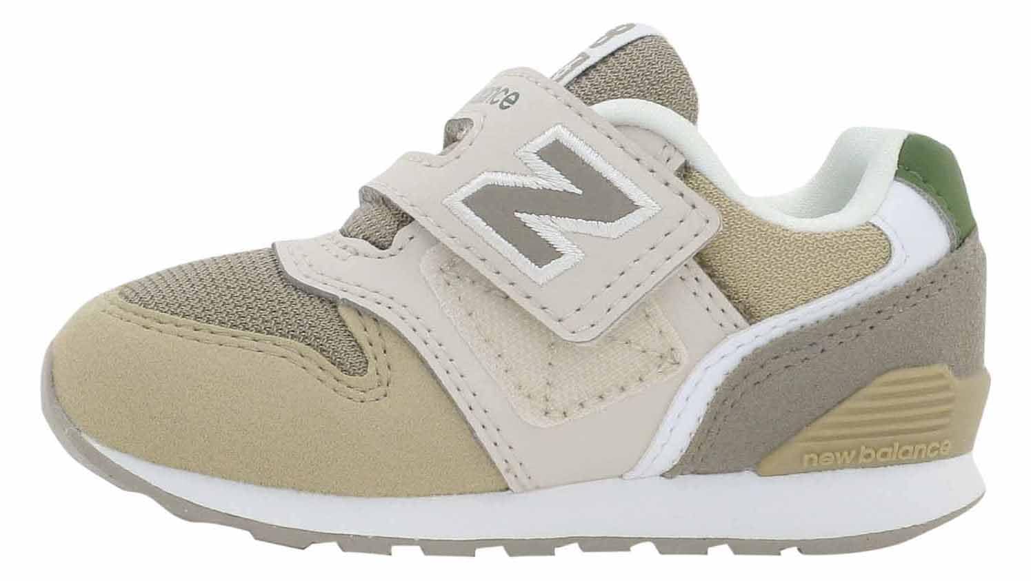 

United Arrows Green Label Relaxing New Balance 996 Hook and Loop Sneakers/Kids, Sizes 14cm-16cm, 38314000000 2345 Beige (23), Size 15cm
