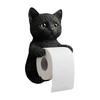 Wall Mounted Toilet Paper Roll Holder Cat Paper Roll Holder Animal Paper Towel Holder for Kitchen Bathroom Counter Home Cottage