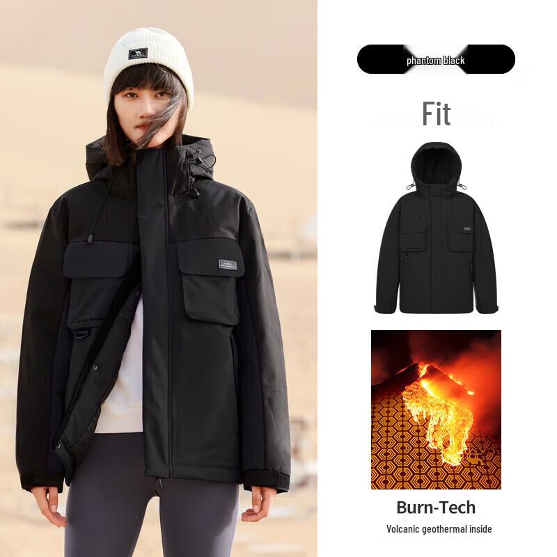 Unisex Hooded Duck Down Jacket