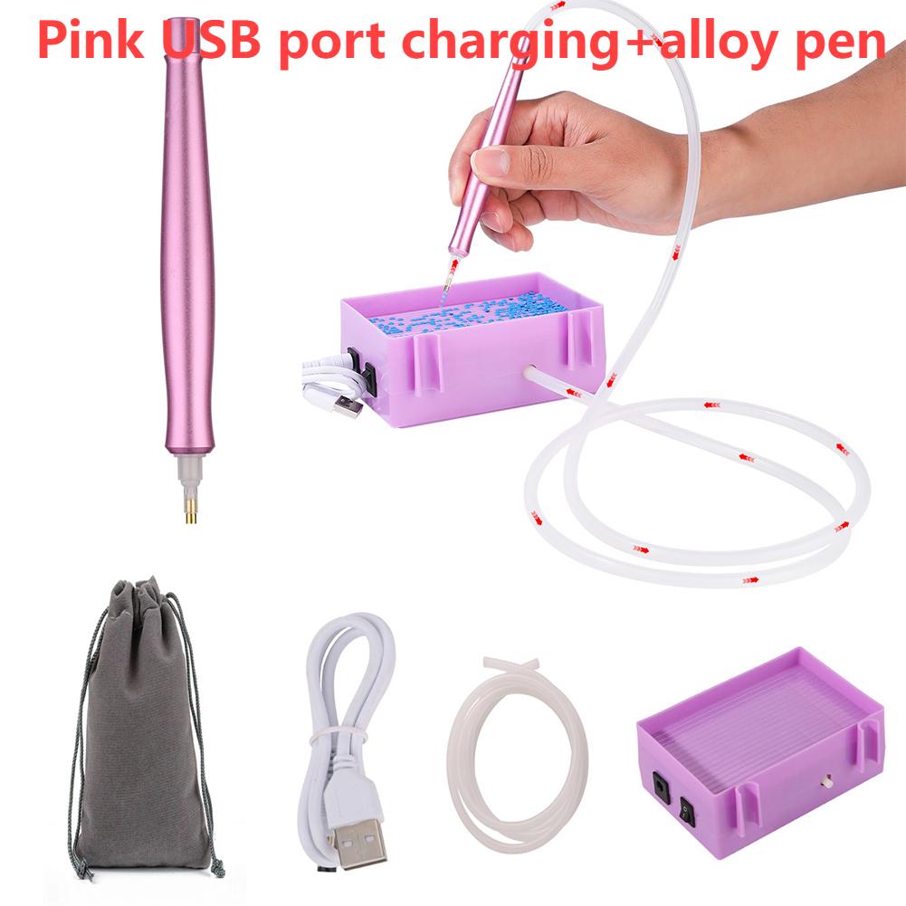 Diamond Painting Pen Kit Portable Electric Diamond Painting Tool USB Powered Diamond Painting Suction Device Vacuum for Diamond