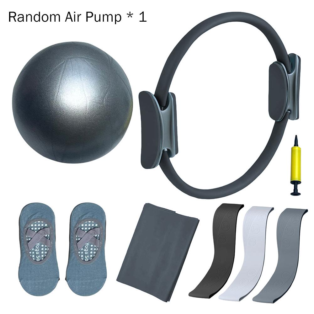 

NEW Pilates Ball And Ring Set Pilates Fitness Ring Resistance Band Exercise Workout Fitness Equipment For Pregnancy Postpartum