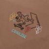 Converse Pushing Along T Shirt Men's Cameo Brown 10023267-A04