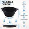Folding Basin Silicone Facial Ice Bath Bowl Collapsible Silicone Ice Bath Bowl Efficient Washing Basin Silicone Ice Bath Bowl