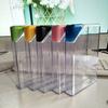 450ML Kreative Buchpapierform Transparente Tragbare Flache Plastik-Wasserflasche
