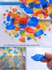 DIY Irregular Colored Tempered Glass Mosaic Candle Holder Coaster Lantern