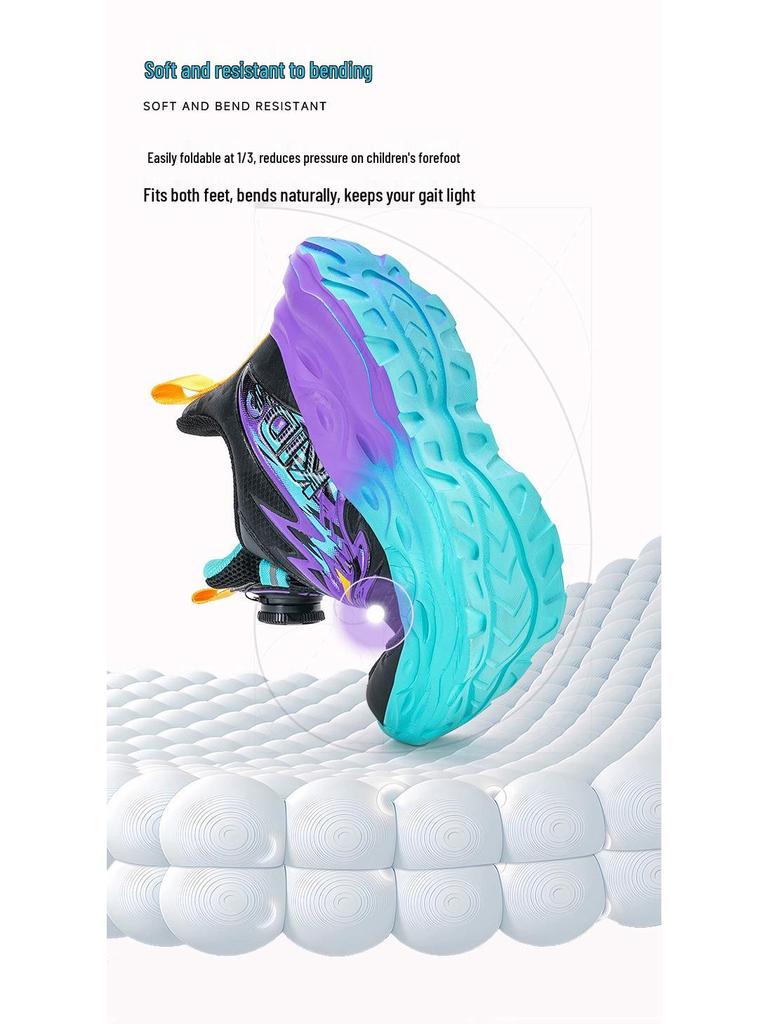 Chaussures de Running Imperméables en Cuir pour Garçons - Tendance Automne/Hiver 2025, Baskets de Sport Antidérapantes pour Enfants Moyens/Grands