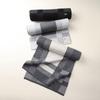 Mao Ren Men's Plaid Wool Blend Winter Scarf